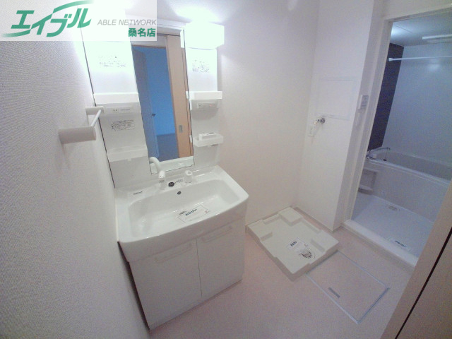 洗面設備　同タイプの画像です