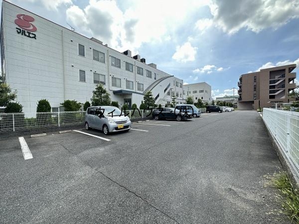 駐車場　駐車しやすい！