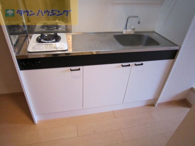 キッチン　１口ガスシステムキッチン