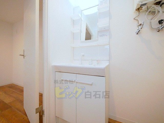 洗面設備　シャンプードレッサー完備しています♪