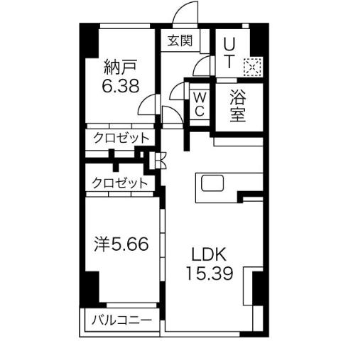 AREX丸の内IIの間取り写真