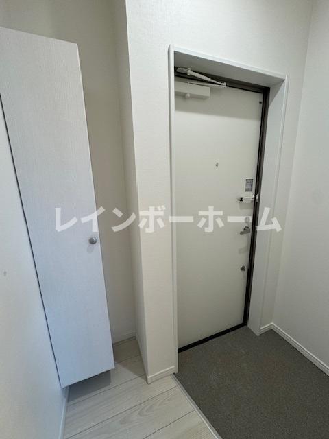 玄関　明るい玄関です