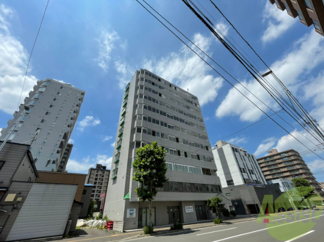 建物外観　札幌市北区北１３条西「ノースビレッジ本江」