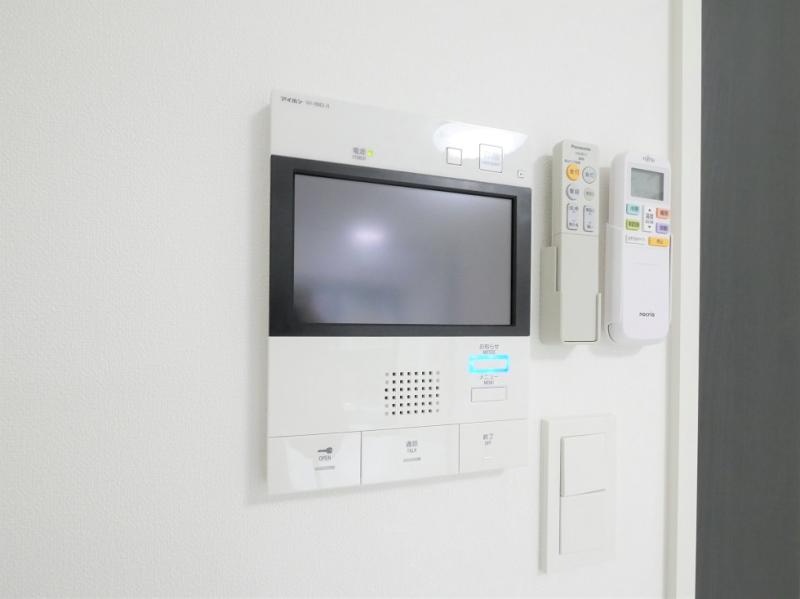 セキュリティ　☆安心のTVモニタ付きインターホン☆