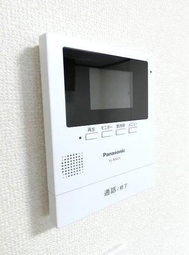 セキュリティ　室内インターホン（モニター付き）
