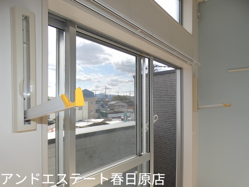 その他　洗濯物は室内で干せます。