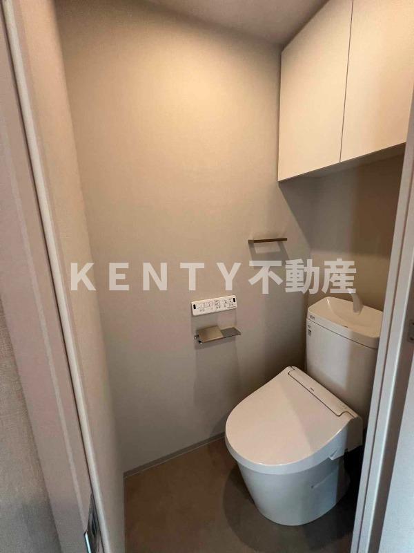 トイレ　ゆったりとした空間のトイレです