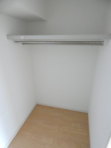 収納　たっぷりとした収納スペースです