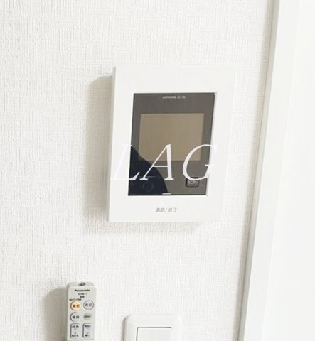 セキュリティ　モニター付インターホンです。