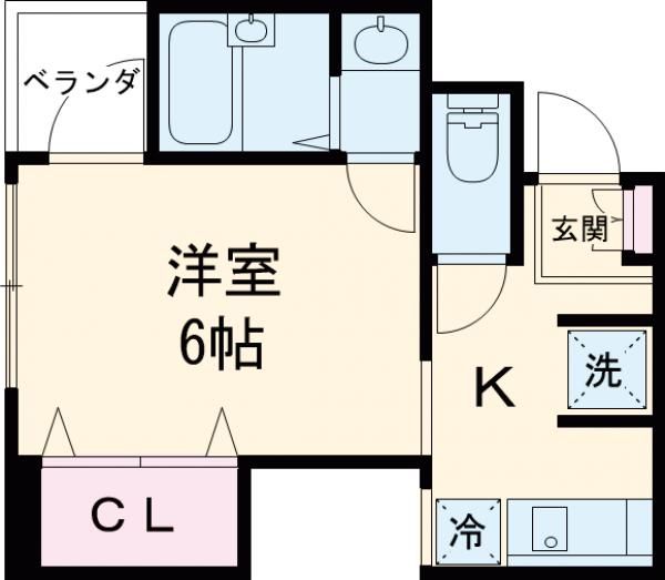 アクセス四葉の間取り写真