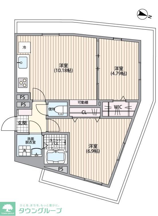 OAK VILLA Shinagawa Residenceの間取り写真