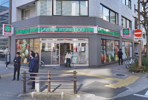 コンビニ　ローソンストア100 丸の内大津通店（コンビニ）まで86m