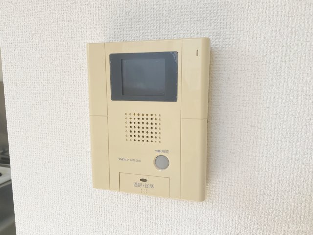 セキュリティ　モニター付きインターホンで安心！