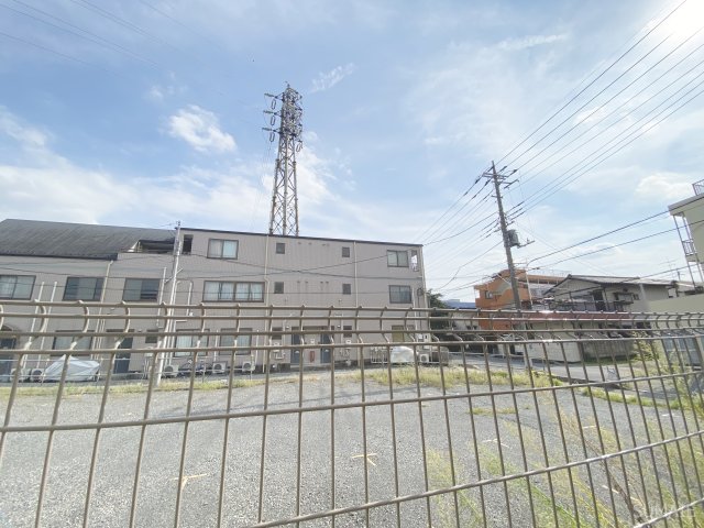 眺望　1階ですが人目は気になりません！