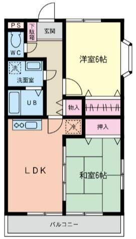 リバーサイド上溝の間取り写真