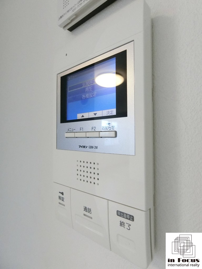 セキュリティ　来客の顔が見える安心のTVモニターホン