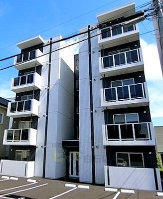建物外観　都市ガス＆Ｗｉ－Ｆｉ付ネット無料採用のマンションです♪