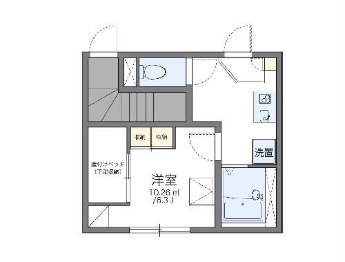 レオパレスブランポルトの間取り写真