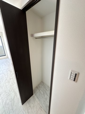 収納　たっぷりとした収納スペースです