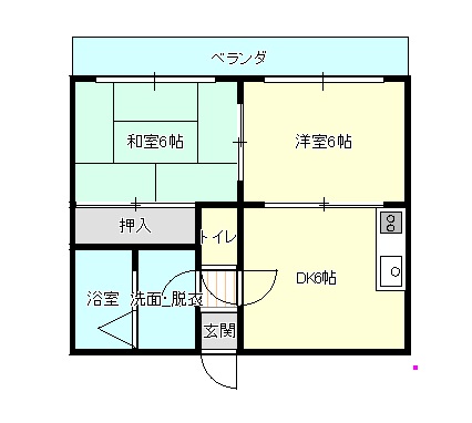 シャンルーネ田上の間取り