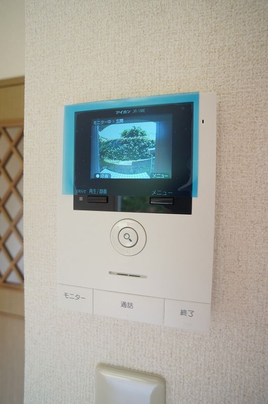 セキュリティ　訪問者が確認できるTVカラーモニターホン★