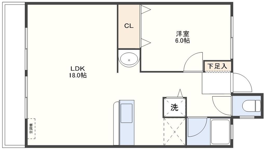 ウェル辻町の間取り