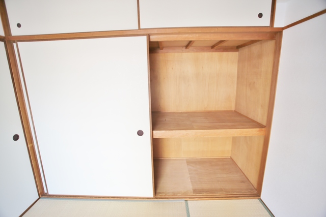 収納　広い収納スペースです