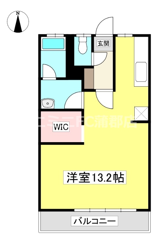 シャトー大塚の間取り