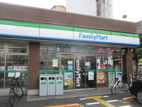 コンビニ　ファミリーマート 天下茶屋三丁目店（コンビニ）まで504m