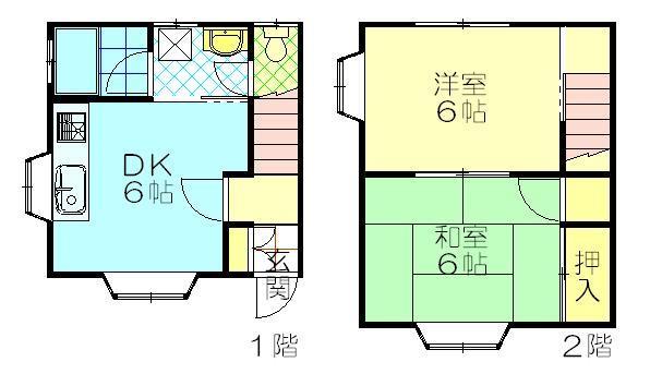 アーバンパレス登町の間取り