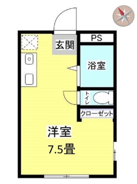 サンハイツエムIの間取り