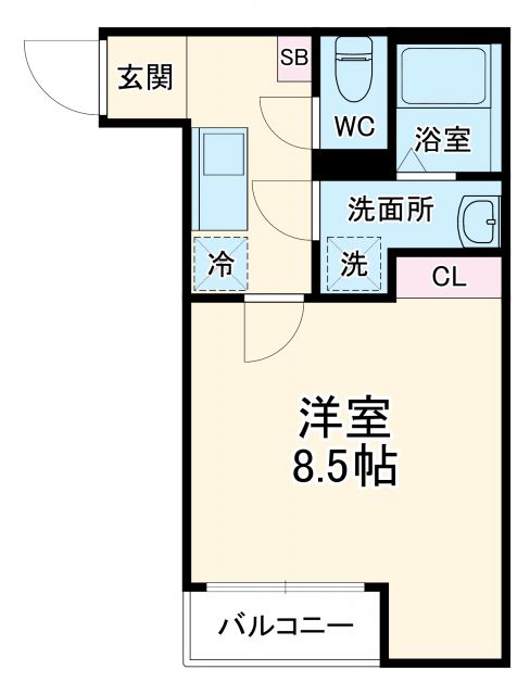 カインドネス相模原中央の間取り