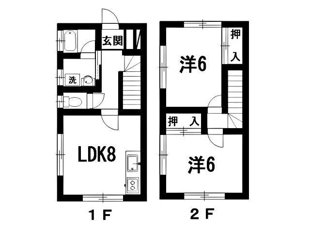 ミダイ羽山Iの間取り