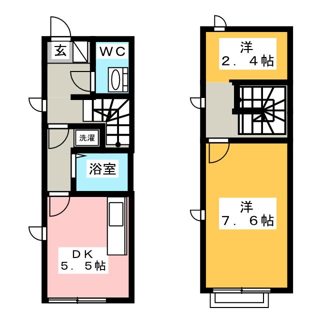 サージＡの間取り