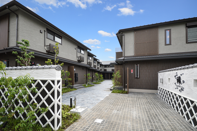 西台　稀　上ノ臺　（京和風住宅）ダイワハウス施行の建物外観