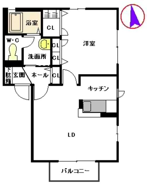 アルジール舟戸の間取り