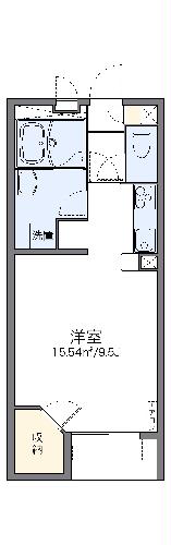 レオネクストエクレールの間取り