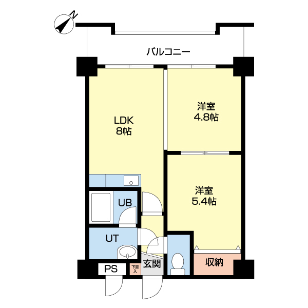 αＮＥＸＴ本町の間取り