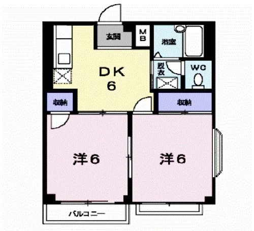 エルディム反田Ａ棟の間取り