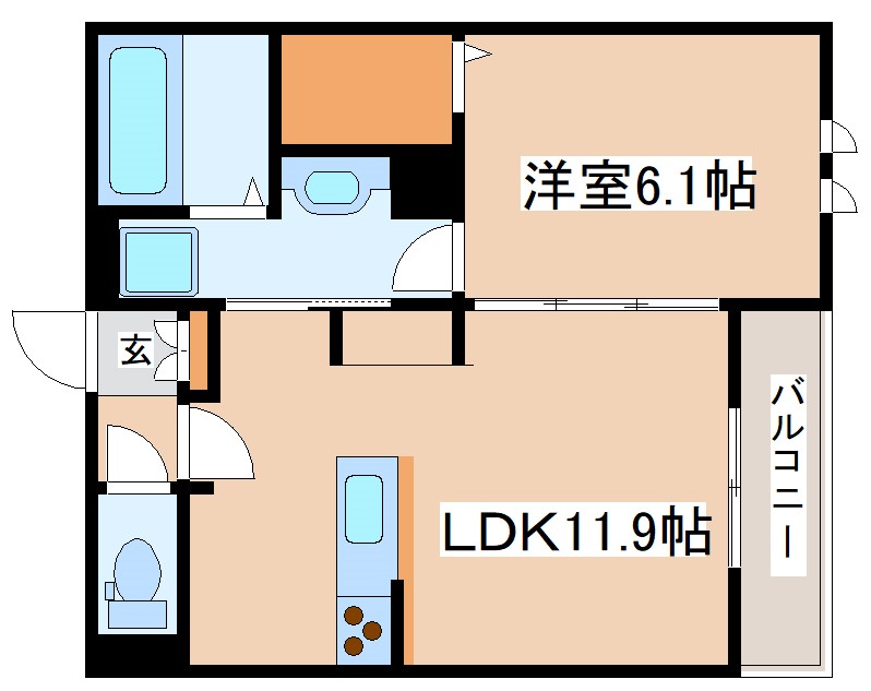 グランアイズの間取り