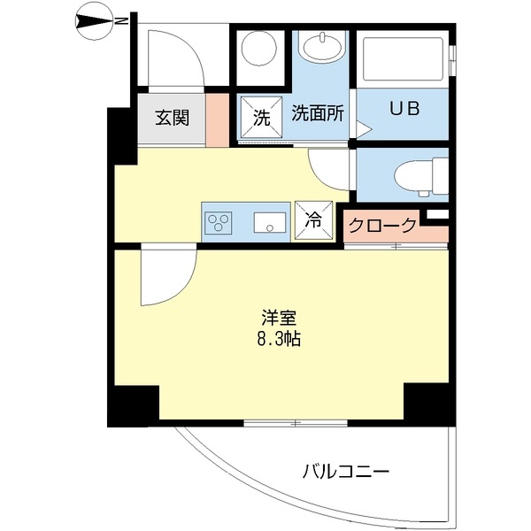 モントレーメゾン伍番館の間取り