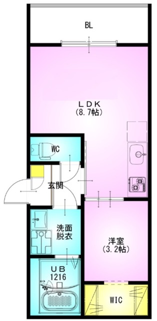 REGALEST 橘の間取り