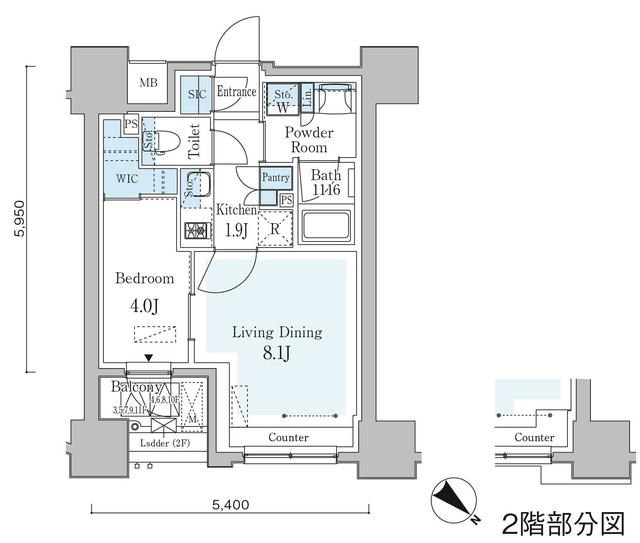 GRAN　PASEO横濱関内PREMIUMの間取り