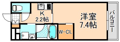 ウェルスクエア伊丹郷町の間取り