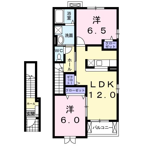 ペパーミントIIの間取り