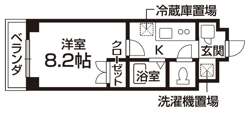 ブラントワール仙台木町の間取り