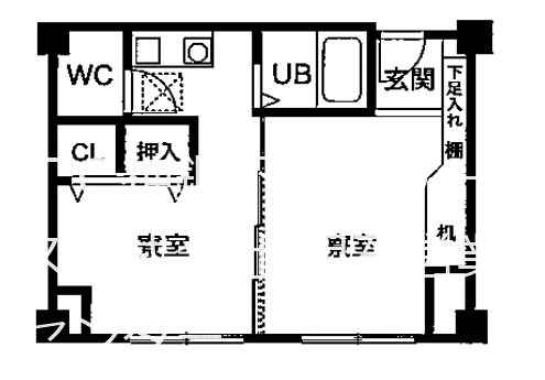 加古郡播磨町西野添のマンションの間取り