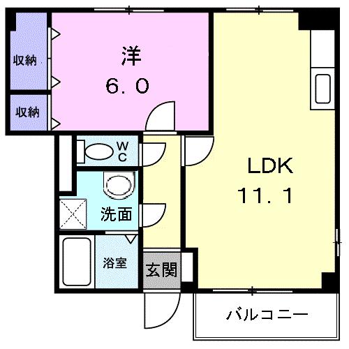 アゼリアハイツの間取り