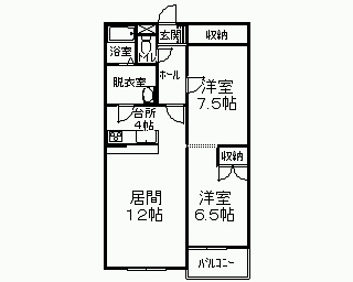 ラ・セマーナの間取り