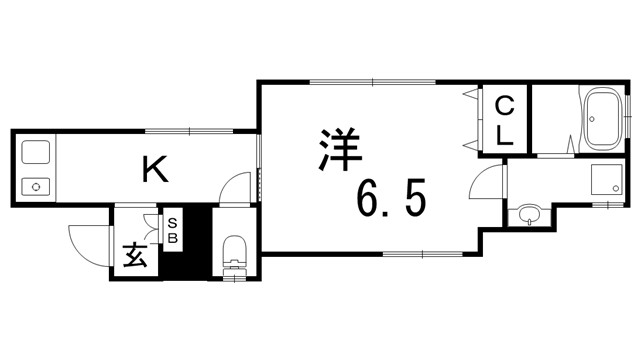 ERコート堀井池町の間取り